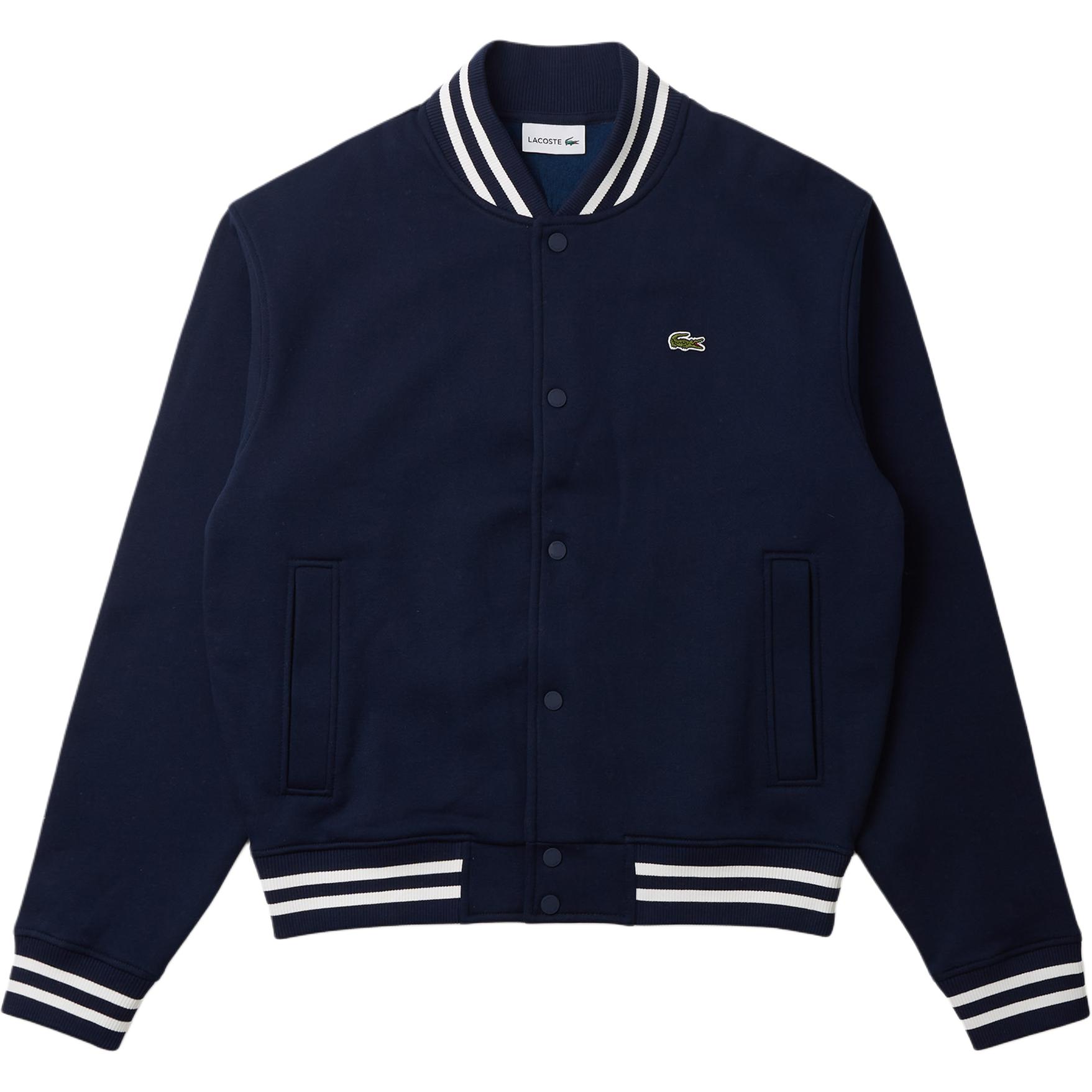 LACOSTE Бейсбольная куртка мужская морской синий