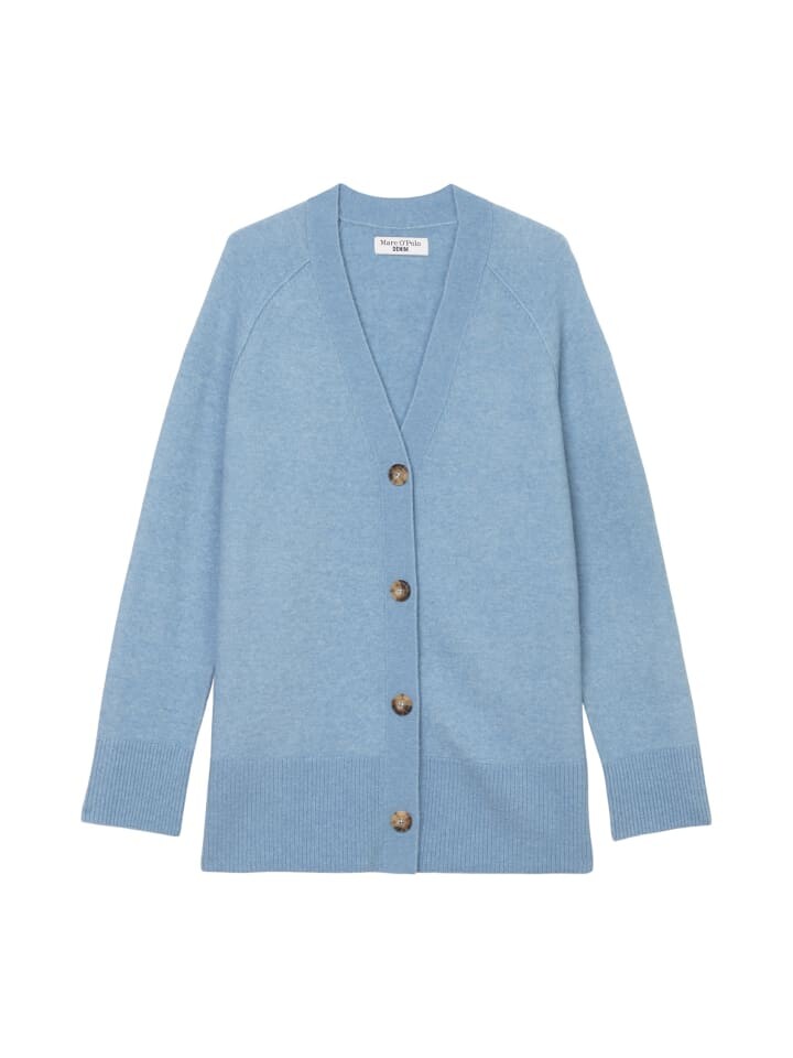 

Кардиган Marc O'Polo DENIM loose, цвет medium blue melange