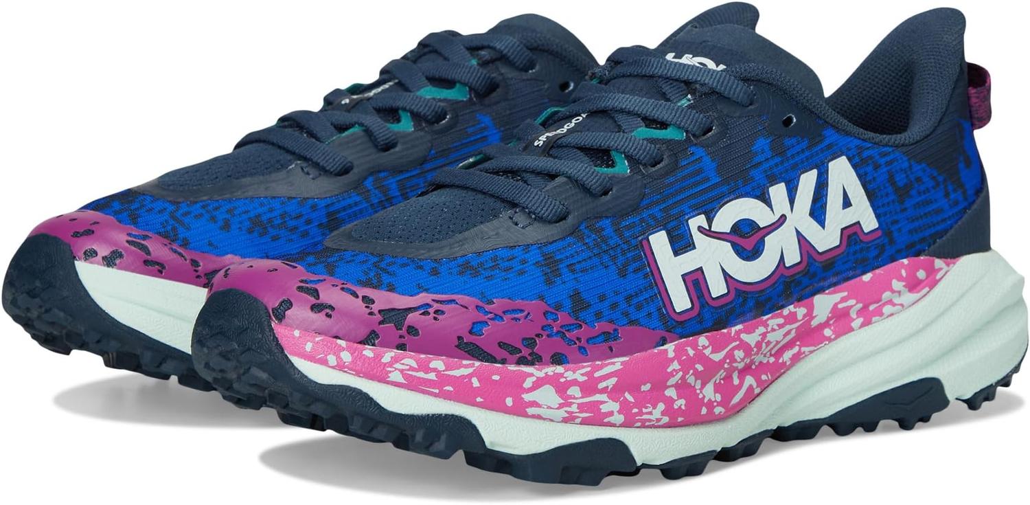 

Кроссовки Unisex Hoka Kids Speedgoat 6, Stormy Skies/Aqua Breeze