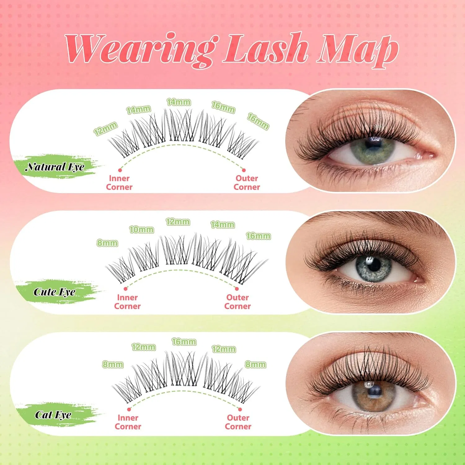 Набор для наращивания ресниц «Flora Eyelash Extensions Set» от KEYYOU Keyyou, Kit-Flora — фото 4
