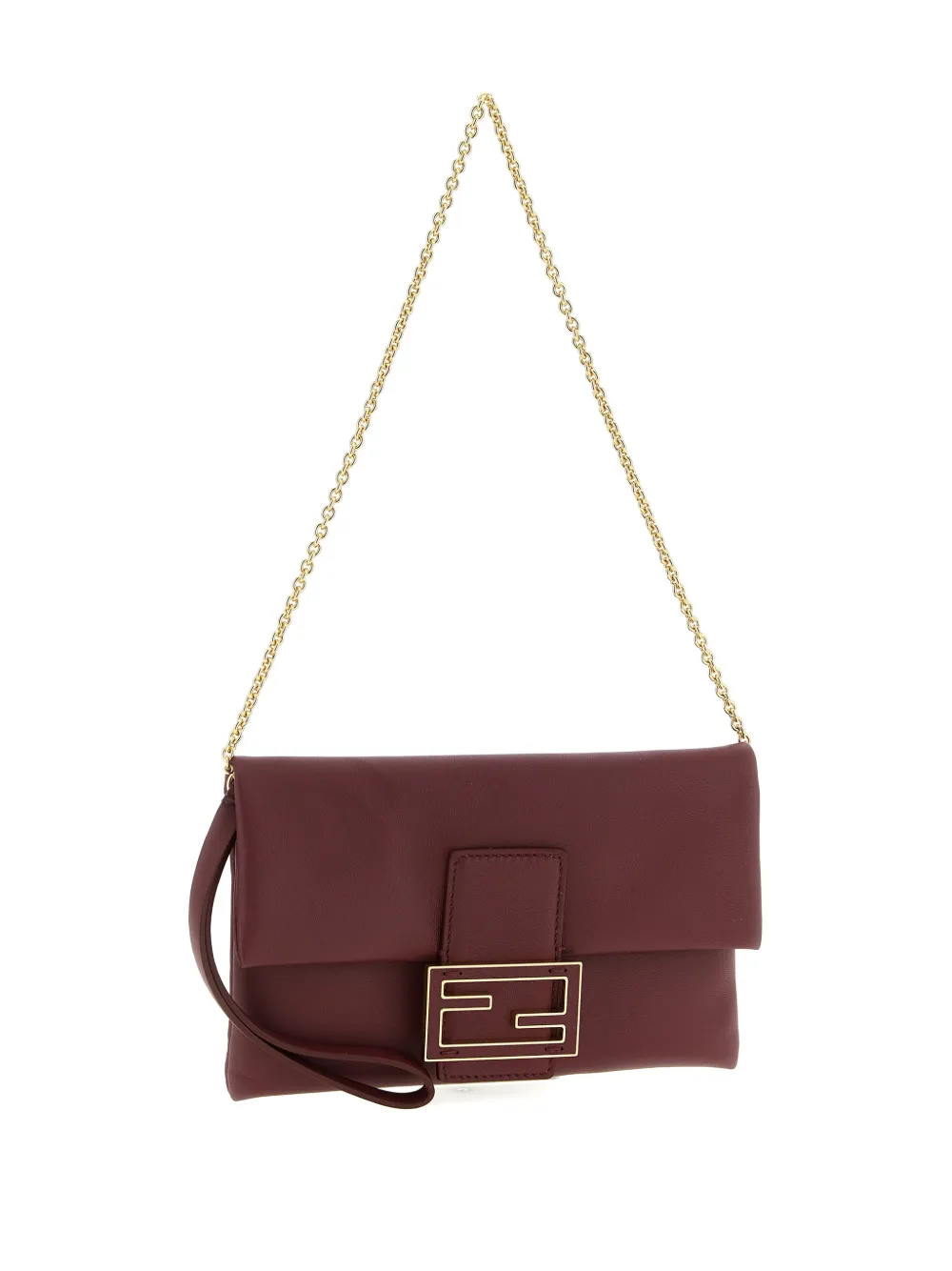 Сумка на плечо Mamma Baguette Fendi, красный — фото 3
