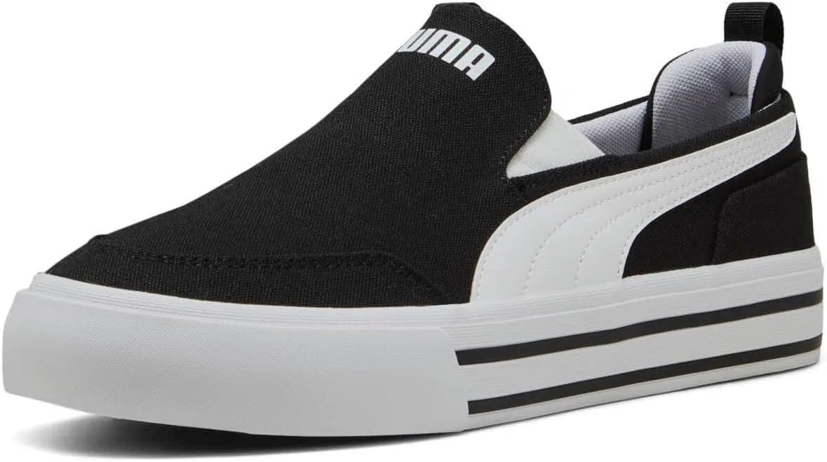 Мужские слипоны PUMA Court Classic Vulc, белые, размер 45