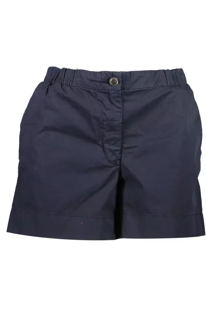 

Синие хлопковые женские шорты Tommy Hilfiger