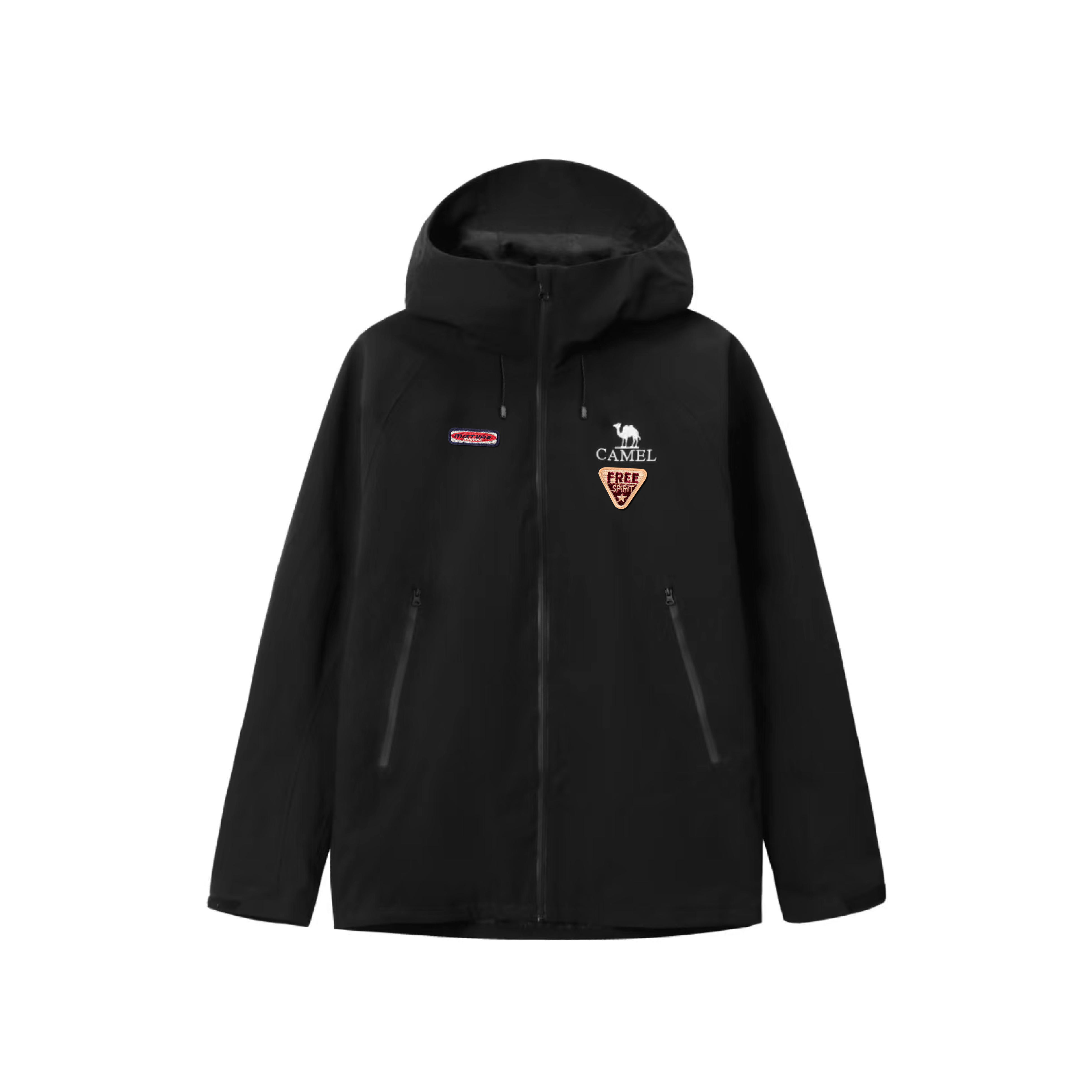 

Ветровка All weather Waterproof, Windproof, Thermal, Cold Resistant Unisex CAMEL, phantom черный