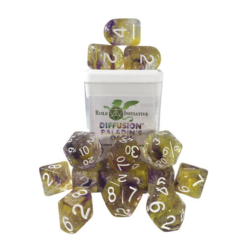 

Аксессуары Role 4 Initiative R4I Dice w/ Arch'd4: Classes & Creatures: Diffusion - Paladin's Oath (Special Reserve) (15)