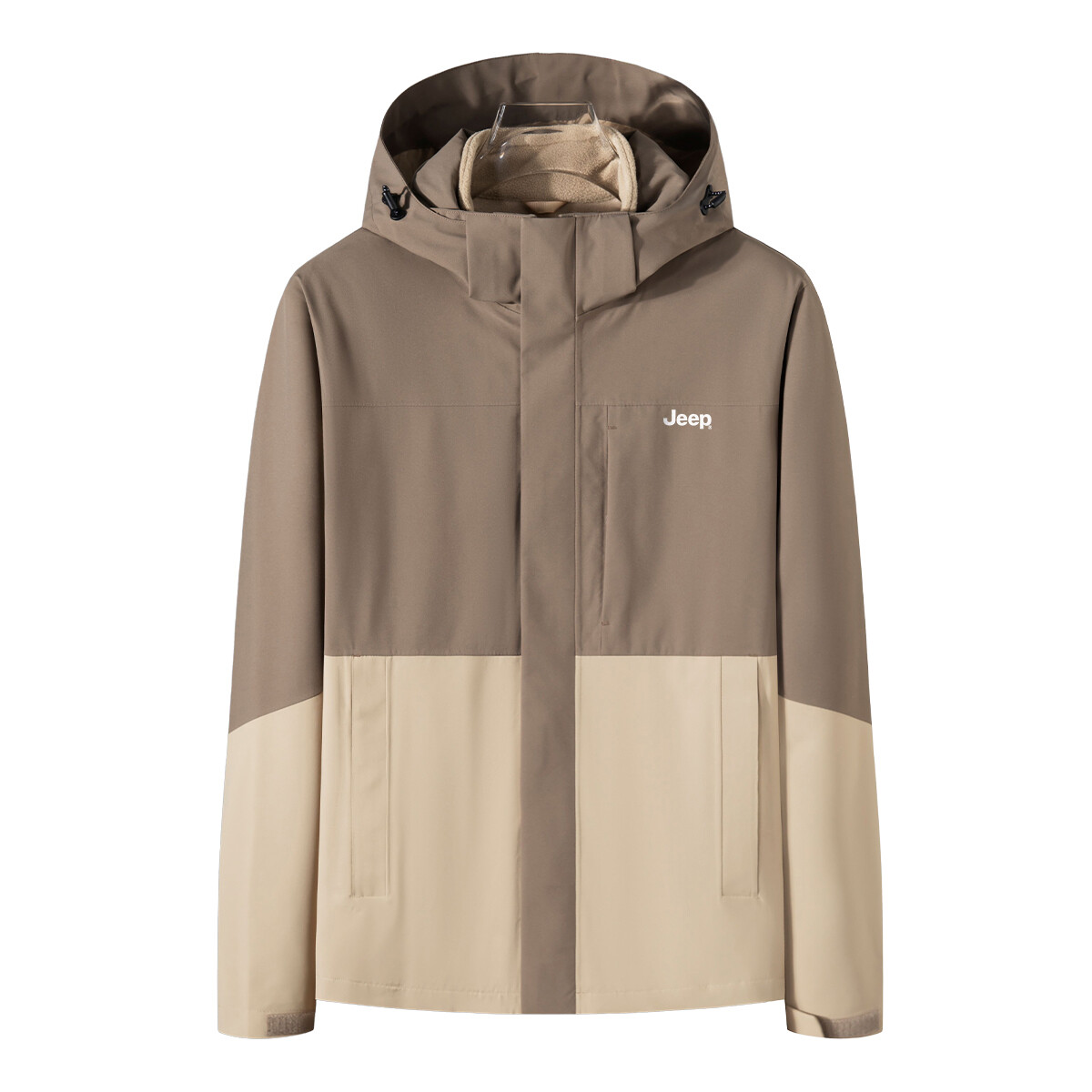 

Куртка унисекс Jeep, светло-серый