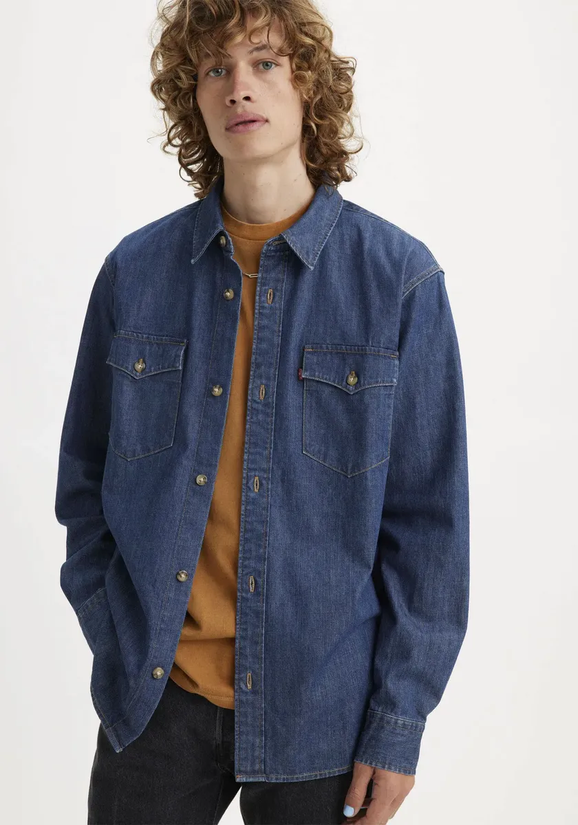 

Джинсовая рубашка Levi's "RELAXED FIT WESTERN", в стиле вестерн, синий