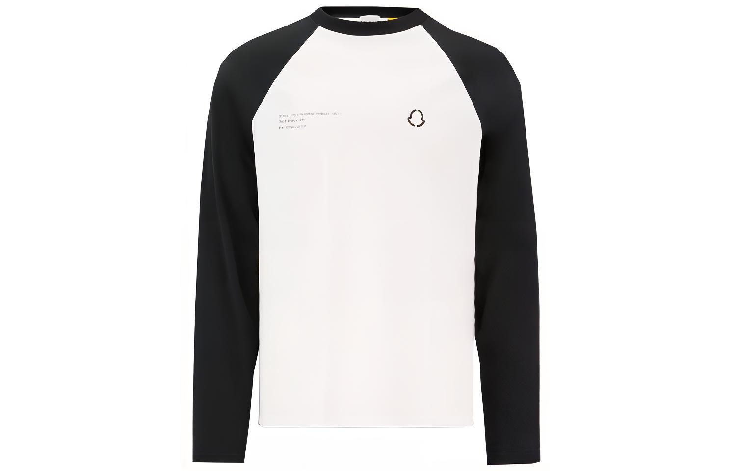 

Хироши Фудживара X Fragment Логотип Длинный Рукав Футболка Moncler, Черный