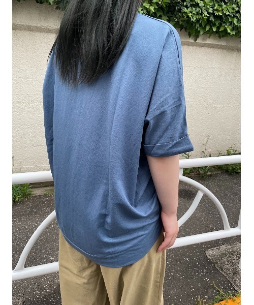 

Футболка, крой оверсайз, бренд Rydia, синий