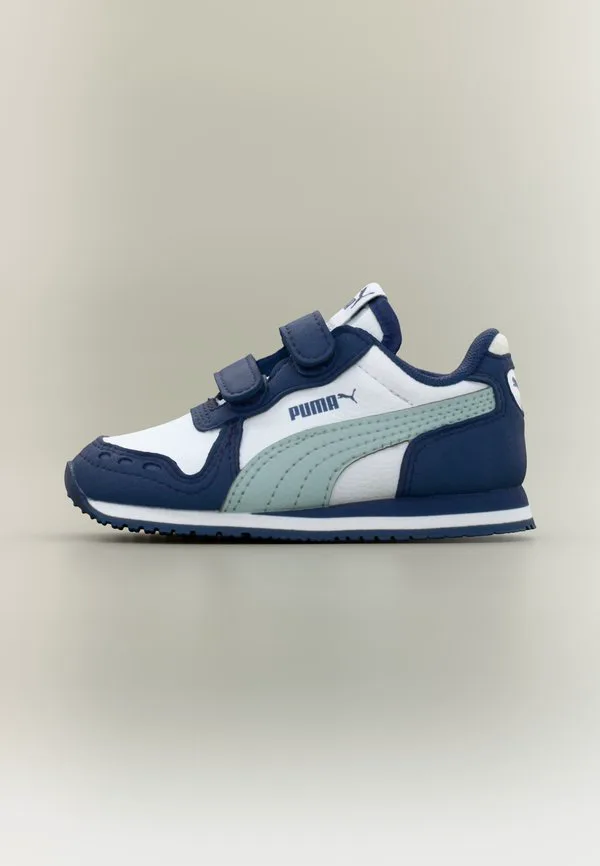 Кроссовки унисекс cabana racer 20 Puma, White/Fresh Water/Blue Jewel