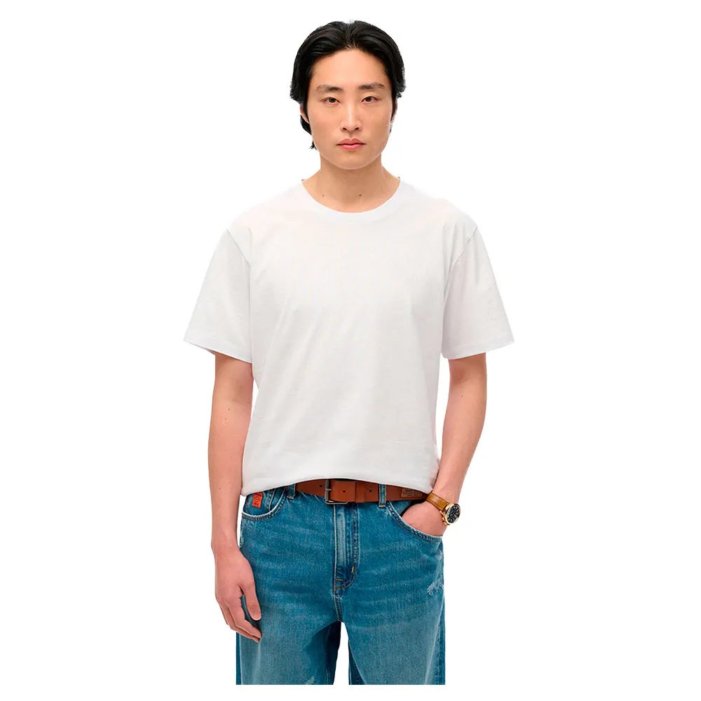 

Футболка с коротким рукавом Superdry Essentials Relaxed Fit, белый
