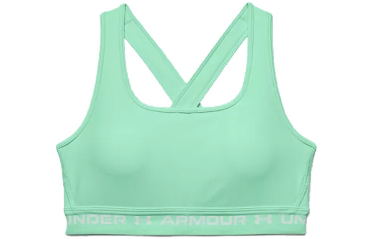 

Спортивное нижнее белье Crossback женское светло-зеленое Under Armour