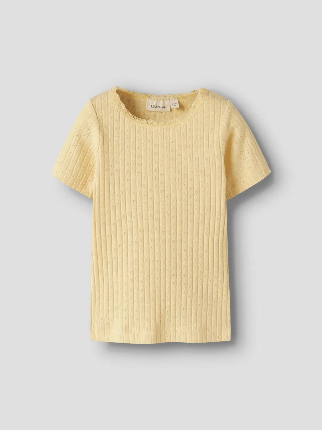 Футболка Lil'Atelier, Pastel Yellow — фото 3