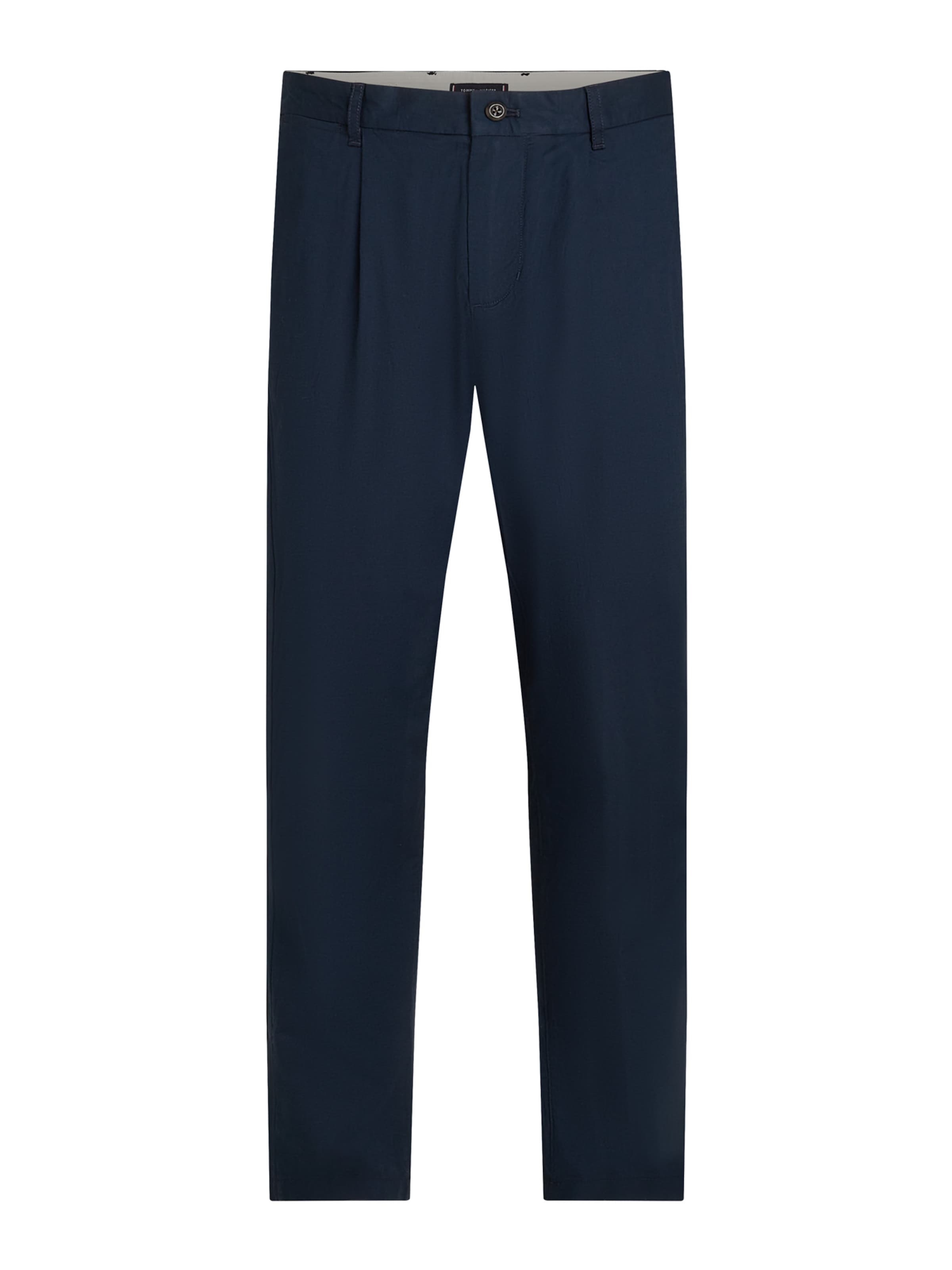 

TOMMY HILFIGER Широкие брюки 'HARLEM' с плиссировкой спереди в цвете Navy