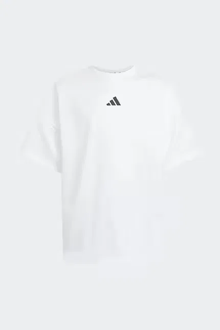 Футболка детская с коротким рукавом Adidas, белый — фото 2