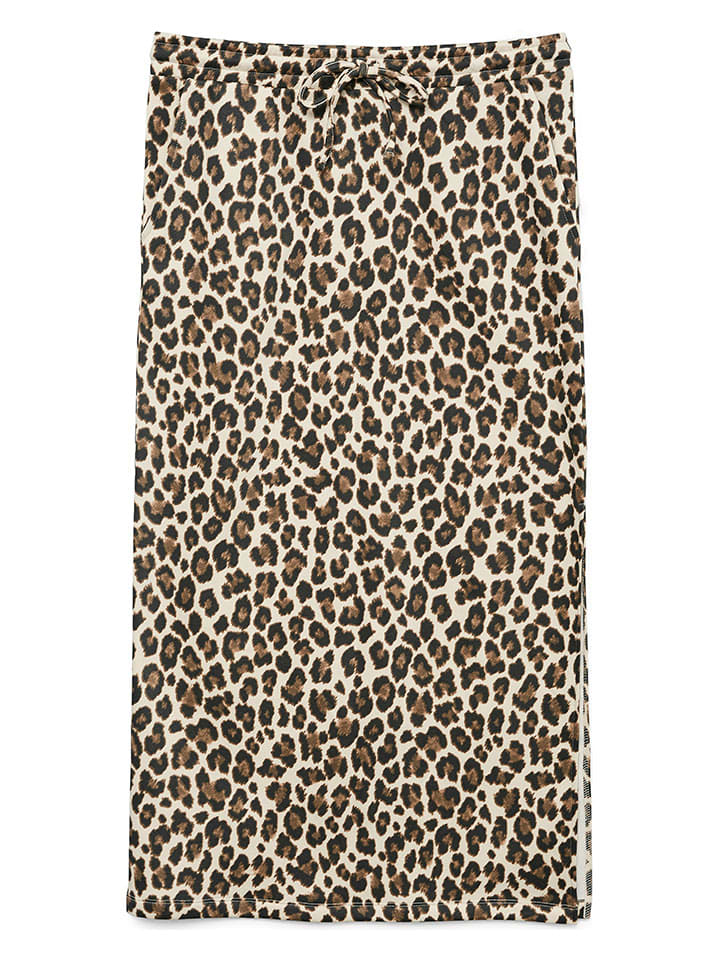 

Юбка до колена Vero Moda, цвет beige/schwarz
