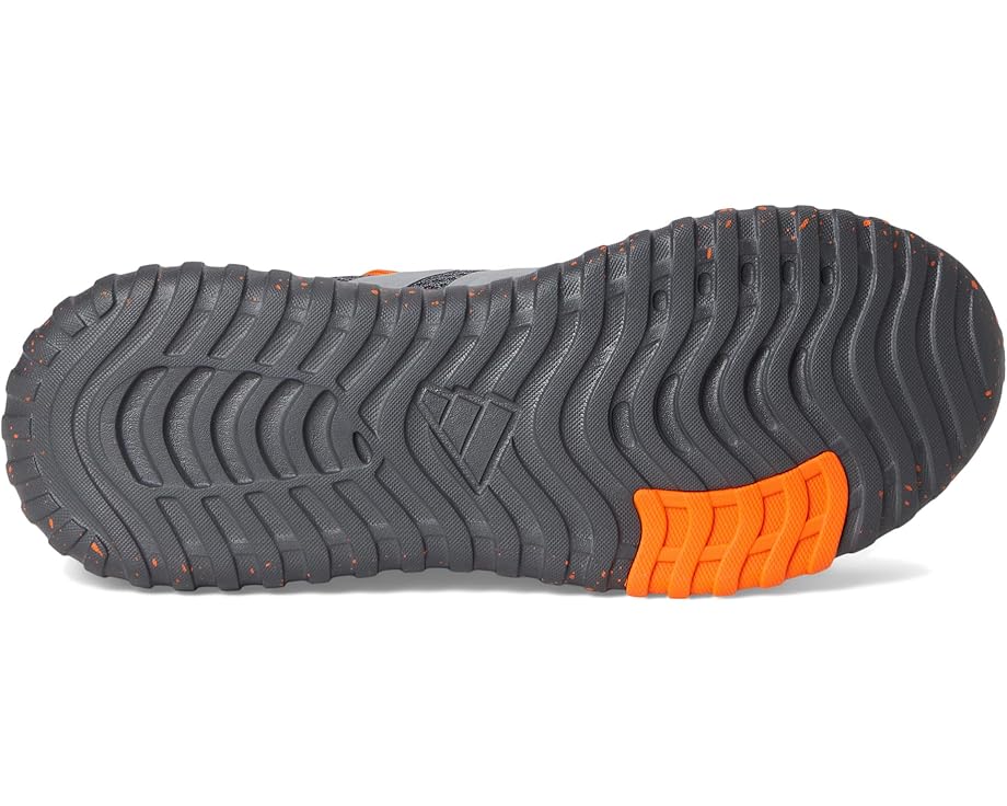 Кроссовки adidas Kids Kaptir 4.0 Shoes, цвет Grey/Matte Silver/Impact Orange — фото 3