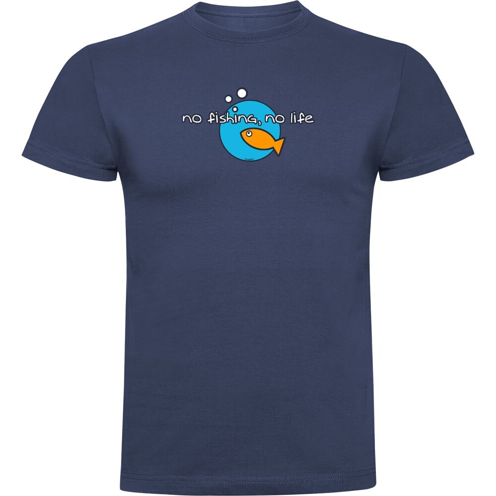 

Футболка Kruskis No Fishing No Life, синий