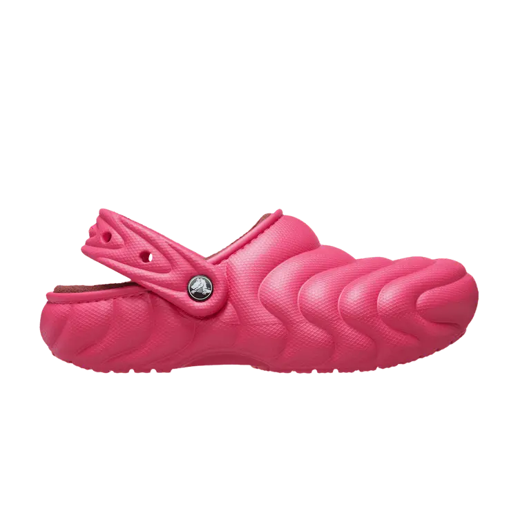 

Кроссовки Crocs Classic Overpuff Lined Clog Dragon Fruit, розовый