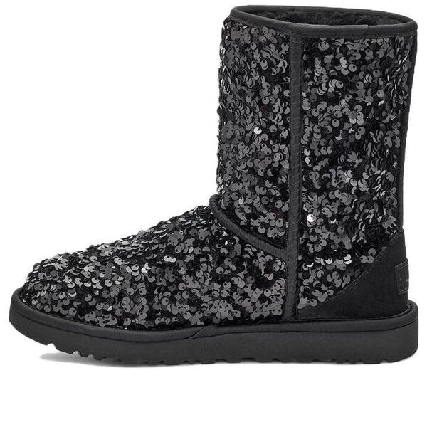 Кроссовки классические короткие Ugg, черный