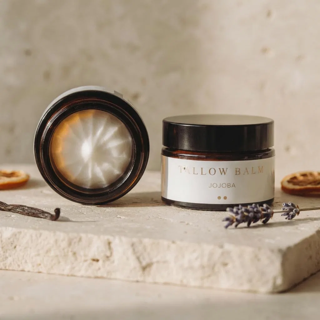 Бальзам для лица и тела с говяжьим жиром и маслом жожоба от Tallow Balm Swiss Tallow