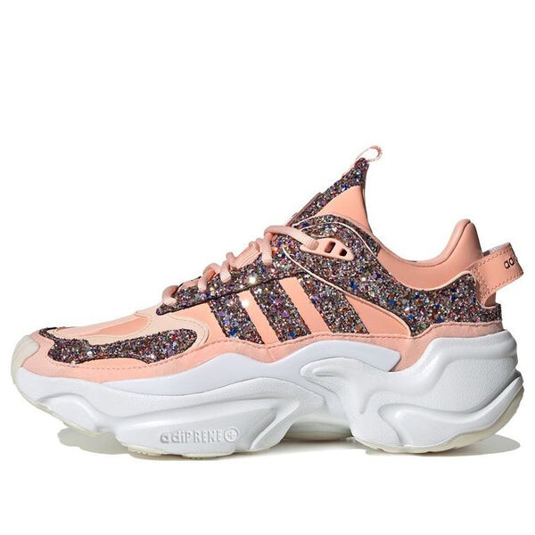 Кроссовки оригинальные magmur runner розовые Adidas, розовый