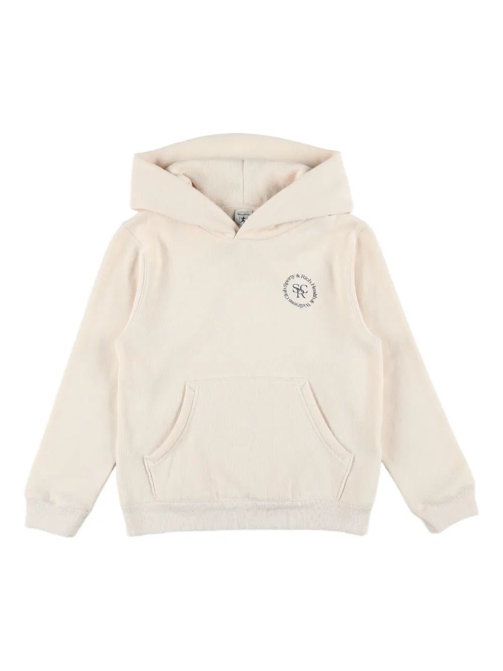 

Худи с логотипом Sporty & Rich Kids, бежевый