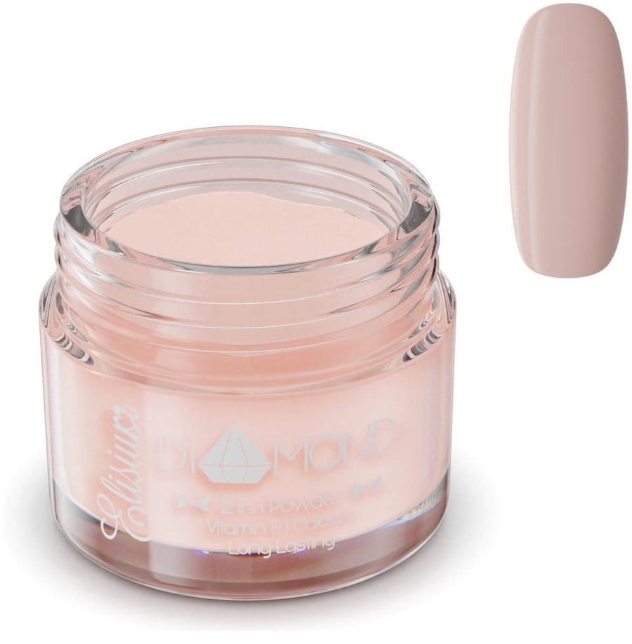 

Elisium, Diamond, титановая маникюрная пудра DN604 Classic Nude, 23 г