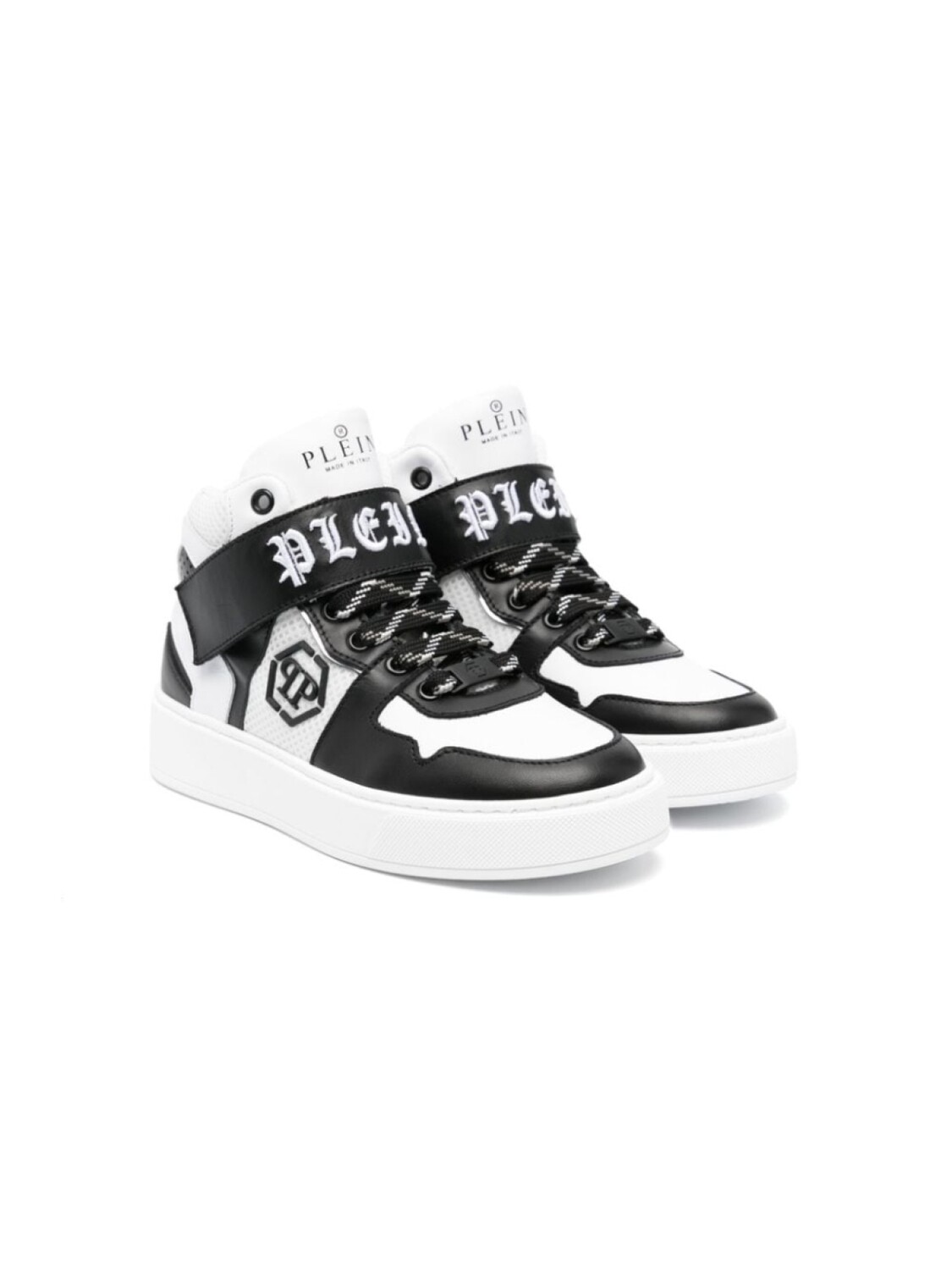 

Кроссовки с вышитым логотипом Philipp Plein Junior, белый