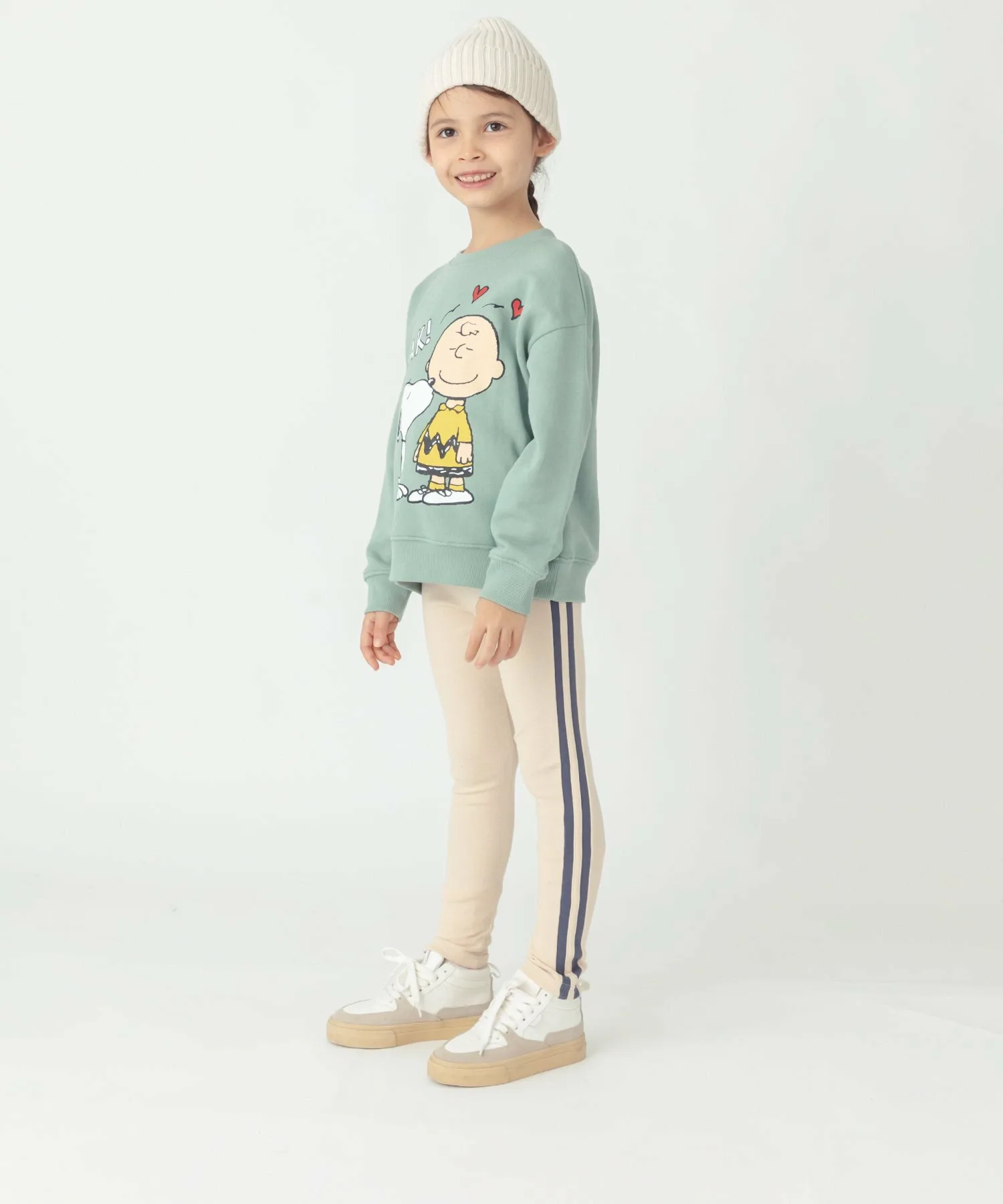 Леггинсы для боковой линии Ever Closet, Vanilla x Blue — фото 2
