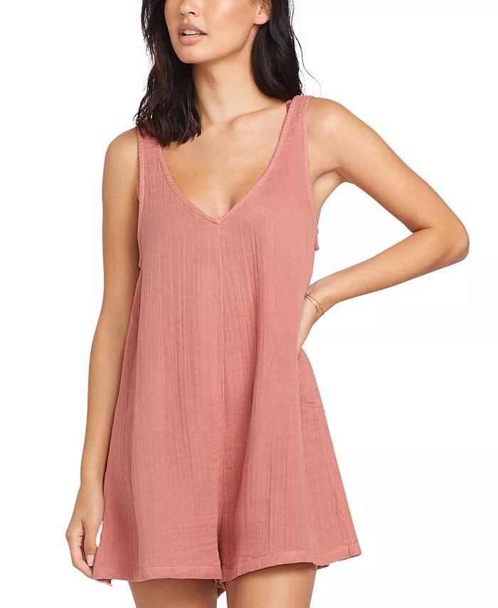 

Плавки-комбинезоны для юниоров Hang Loose Romper Swim Cover Up Volcom, розовый