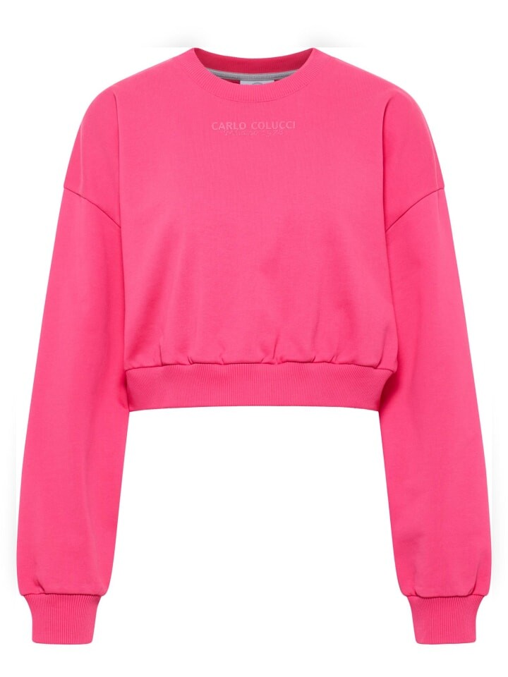 

Толстовка Carlo Colucci Sweatshirt Durante, розовый