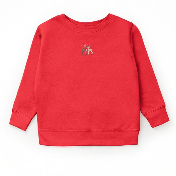 

Свитшот с вышитым оленем The Juniper Shop, Red