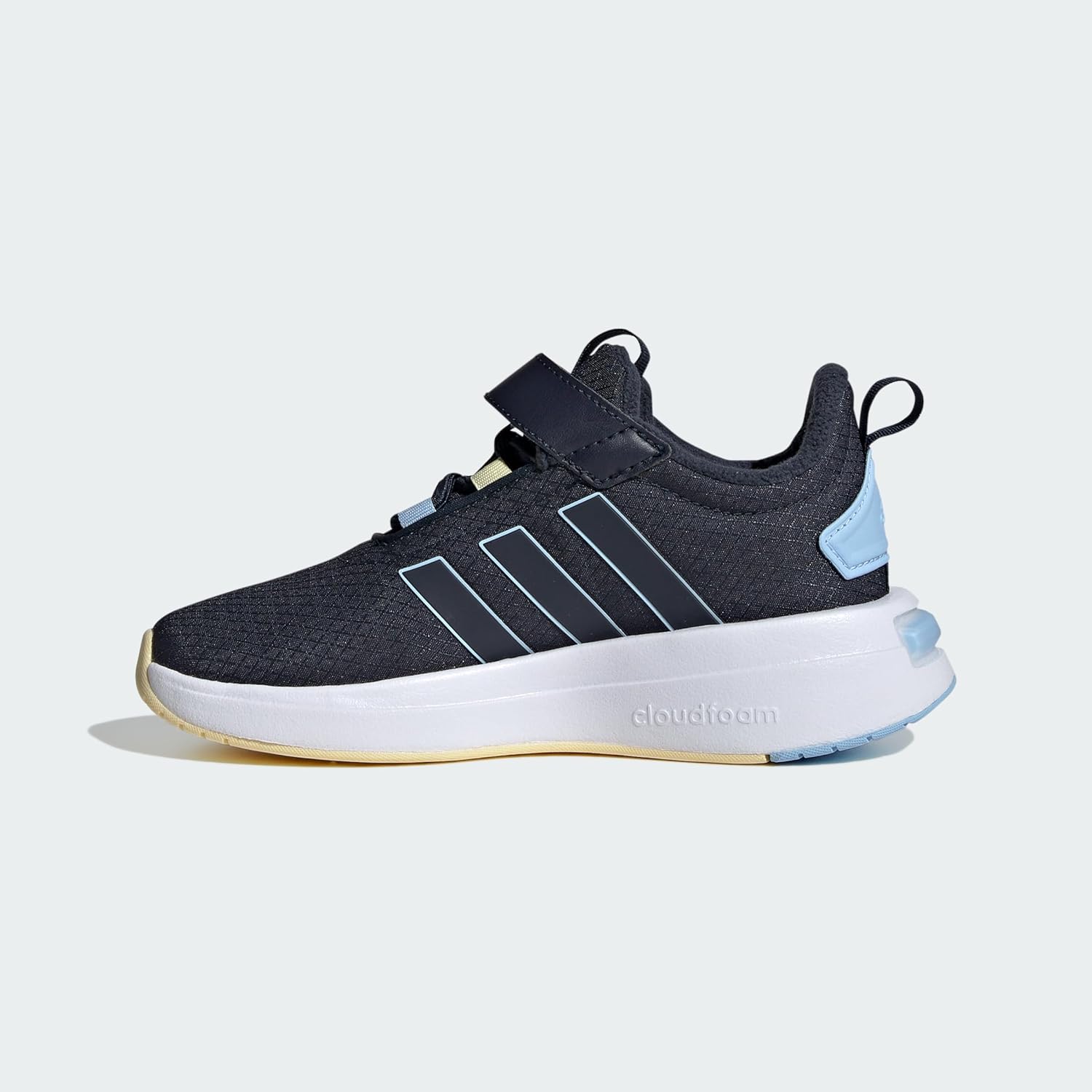 Кроссовки adidas Kids Racer Tr23, синий/желтый — фото 3