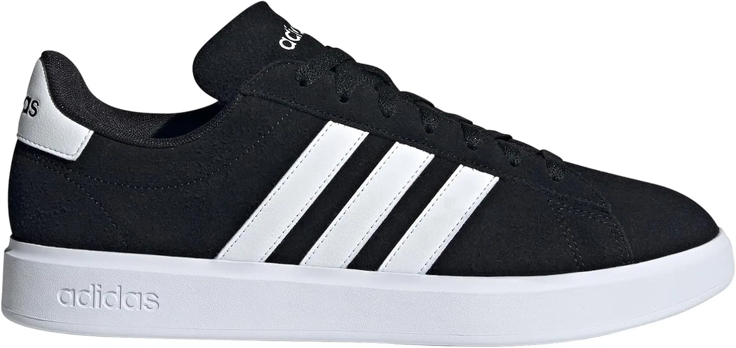 Кроссовки Adidas Unisex Grand Court 2.0, Black White — фото 2