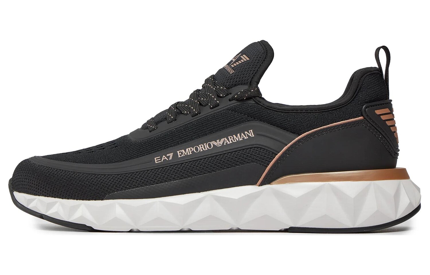 

Кроссовки EMPORIO ARMANI EA7 Lifestyle Shoes Unisex Low-top Black, черный
