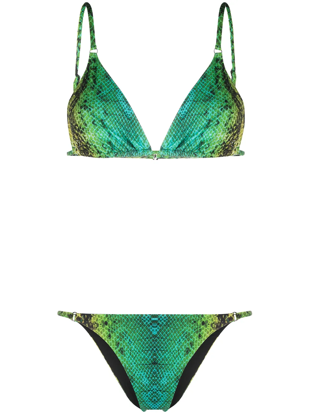

Бикини Snake Tanning Noire Swimwear, зеленый