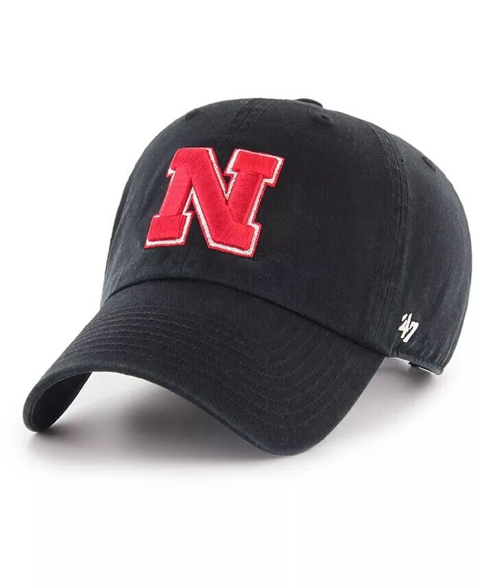 

Кепка Nebraska Cornhuskers CLEAN UP '47 Brand, черный