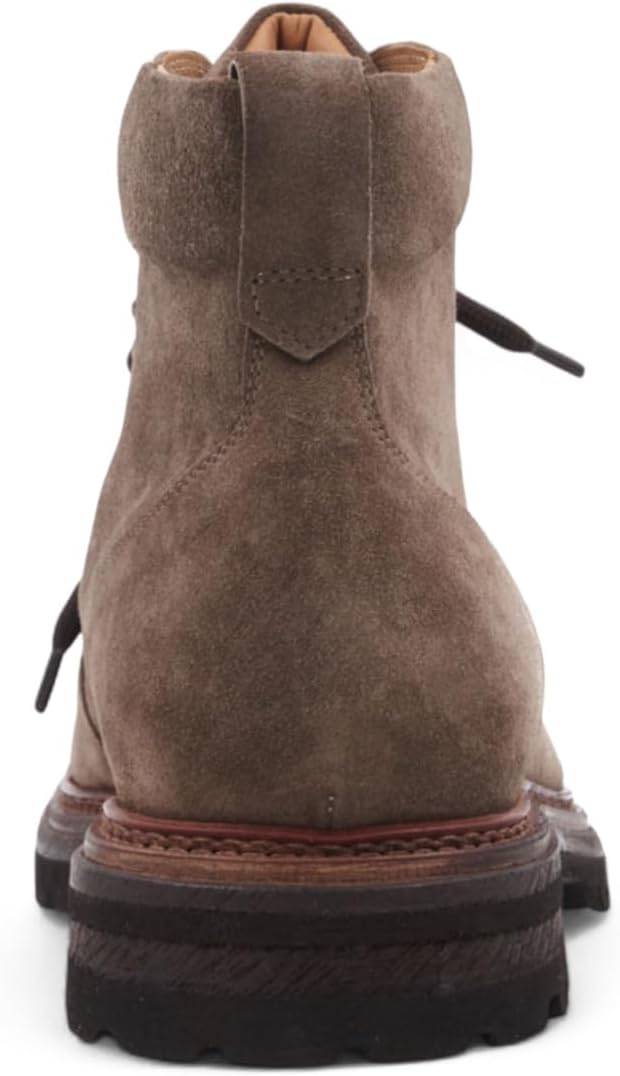 Мужские модные ботинки Aquatalia Denali, Taupe Suede — фото 3