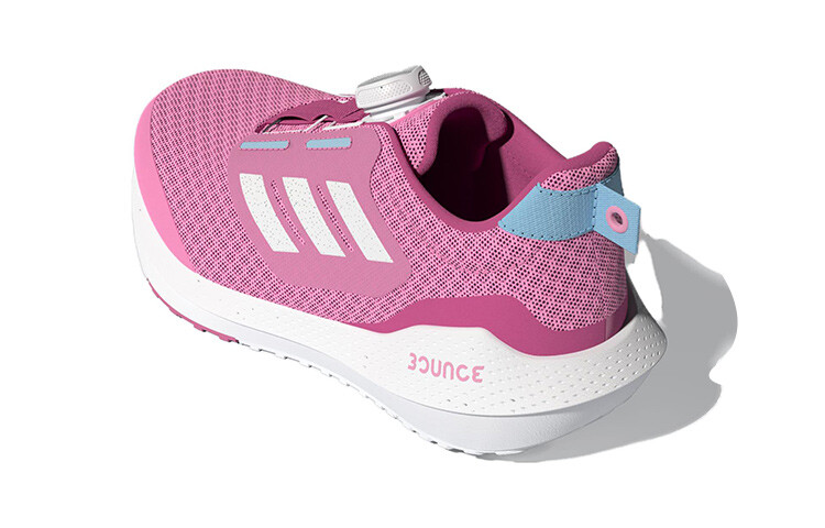 Кроссовки Eq21 Run 2.0 Kids, низкие, розовые/белые Adidas — фото 4