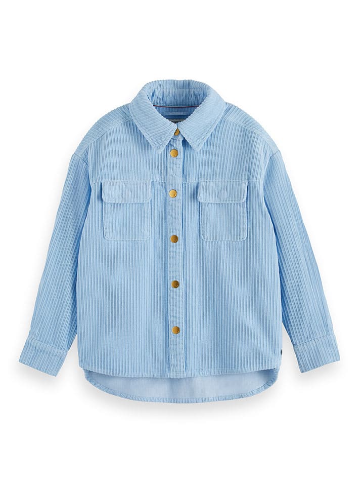 

Рубашка Scotch & Soda, светло-синий