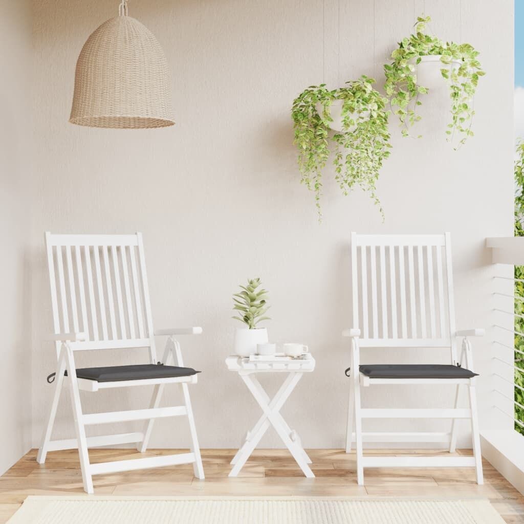 

Подушки на садовые стулья 4 шт кремовые 50х50х3 см ткань Оксфорд DKD HOME DECOR, серый