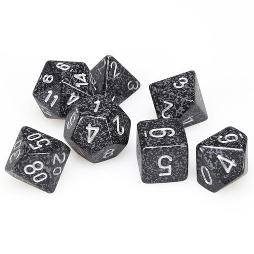 

Игровые кубики Speckled Poly 7 Set: Ninja Chessex