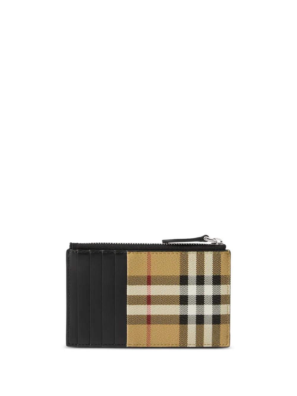 Картхолдер в клетку Vintage Check BURBERRY, нейтральный — фото 2