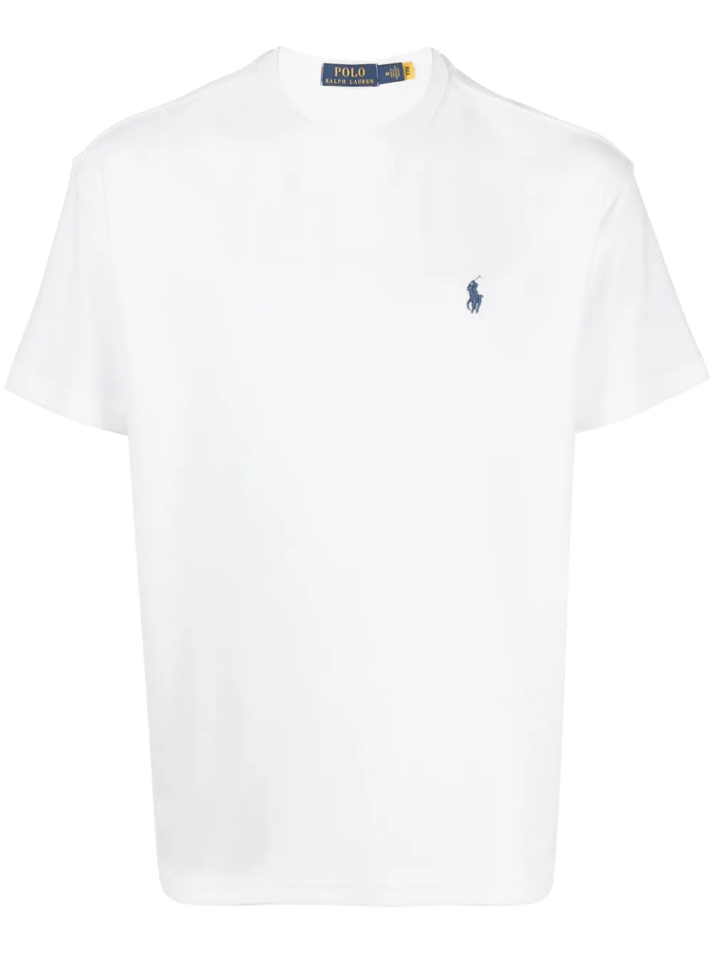

Футболка с вышитым логотипом POLO RALPH LAUREN, белый