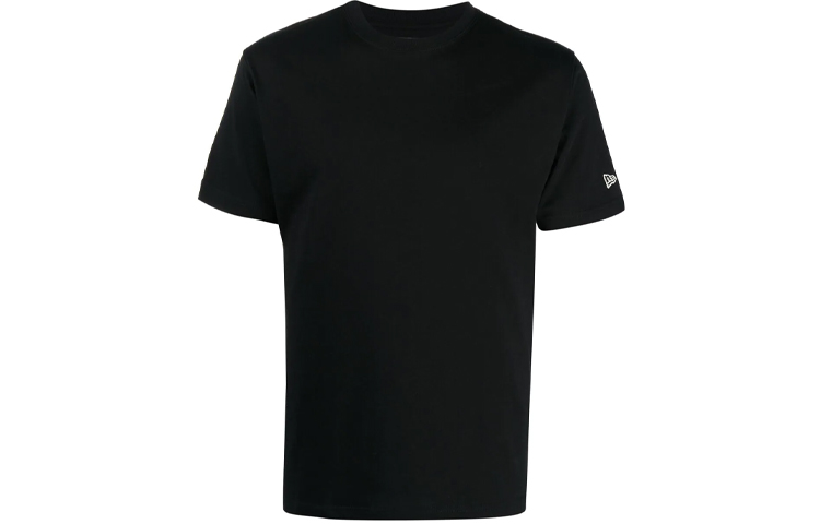 

Yohji Yamamoto Футболка New Era унисекс, черная, Черный, Yohji Yamamoto Футболка New Era унисекс, черная