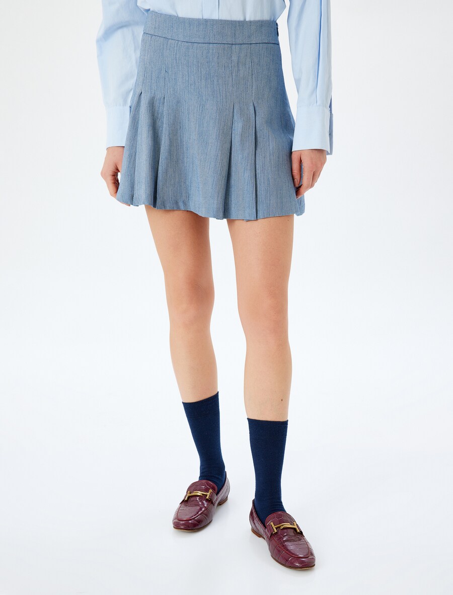 

Мини юбка Koton, Blue