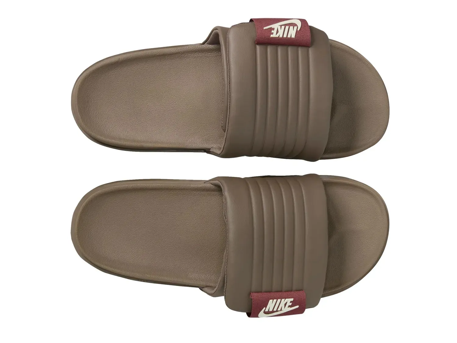 Сандалии Nike Offcourt Adjust Slide — мужские, цвет какао-коричневый — фото 4
