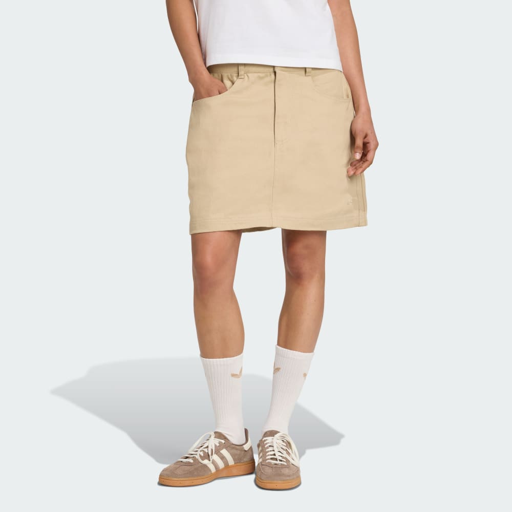 

Юбка Adidas Firebird Utility Mini Skirt, цвет Stone Khaki
