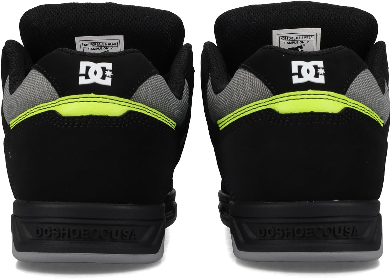 Мужские кроссовки DC Stag Dc Shoes, черный/зеленый/серый — фото 3